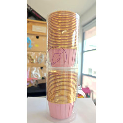 Pink muffin cup 24piece/pack