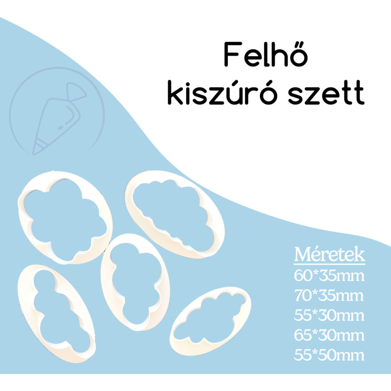 Felhő kiszúró szett