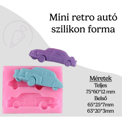 Autó szilikon - retró