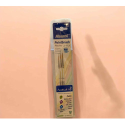 Thin brush set of 3