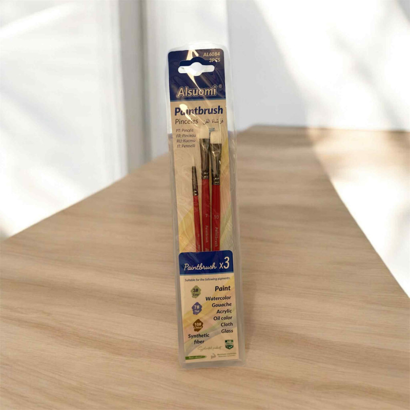 Mixed Brush set of 3