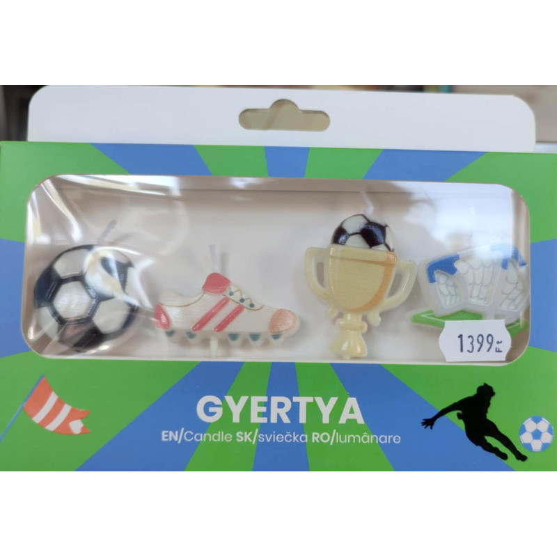 Focis gyertya szett
