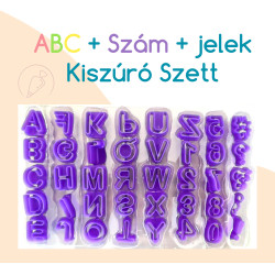 ABC + Szám + Jelek Kiszúró...