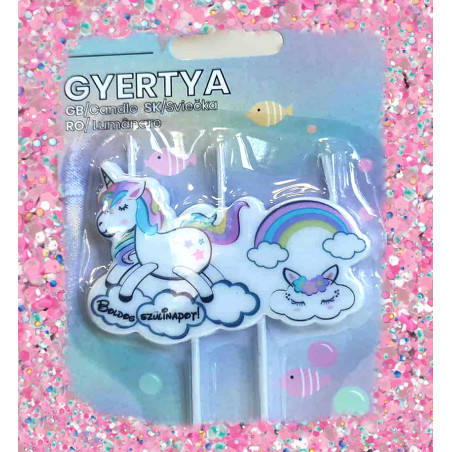 Unicorn  Candle