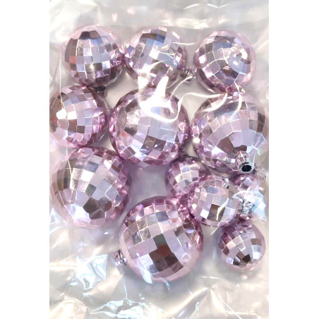 Dancing Queen disco ball decor metal violet
