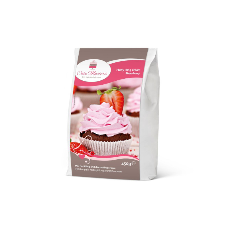 Habkönnyű Eperalap mix 450g