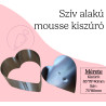 Szív alakú desszert mousse kiszúró