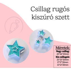 Csillag rugós kiszúró szett