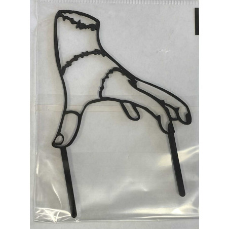 Happy Halloween hand