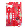 Red Christmas mini baking set of 3