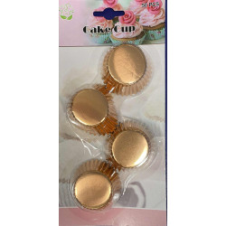 Rosegold metál mini muffin...