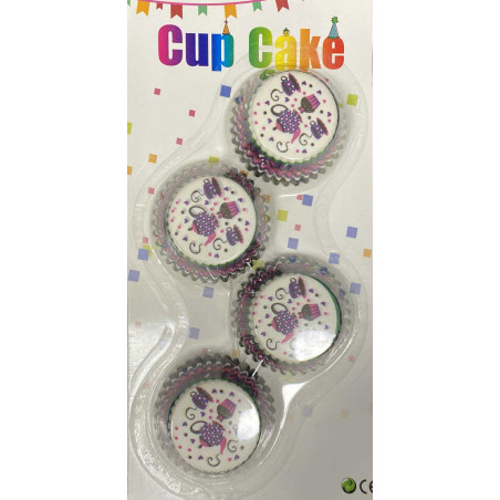 Mini muffin papír (kapszli) - délutáni teázós