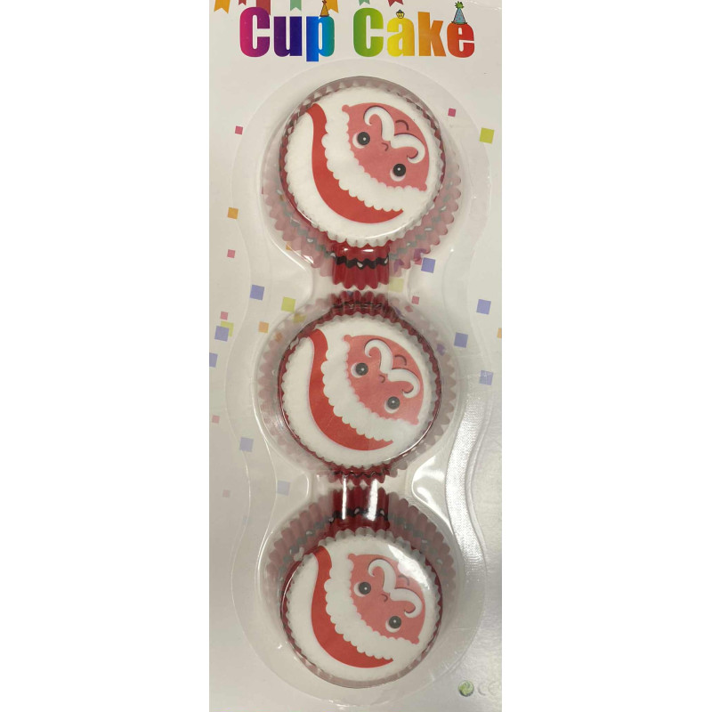 Santa Claus muffin cups 60 pcs