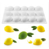 Citrom szilikon forma 15 db-os