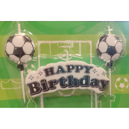 Football and HB candles