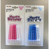 Pink party candle set