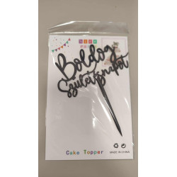 Fekete Boldog Szülinapot...