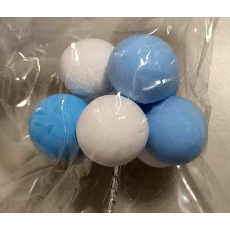 Bubble ballon cake decor 8ballon/pack