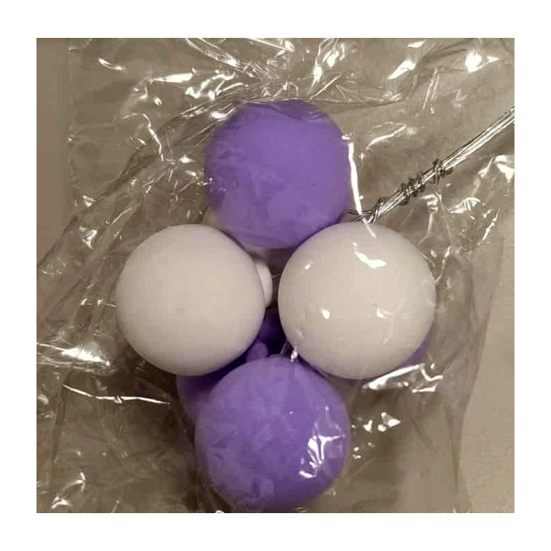 Bubble ballon cake decor 7ballon/pack