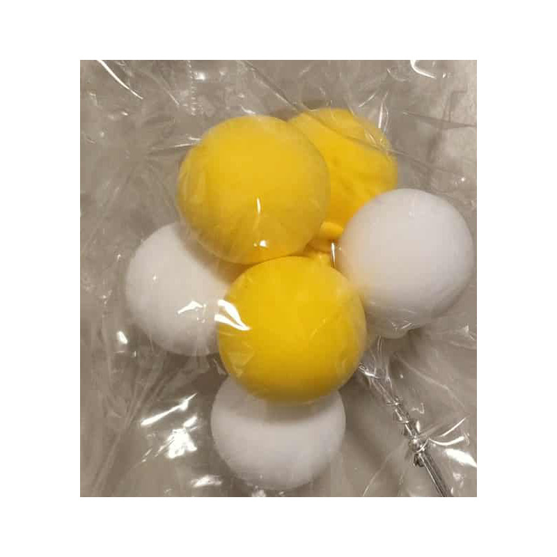 Bubble ballon cake decor 7ballon/pack