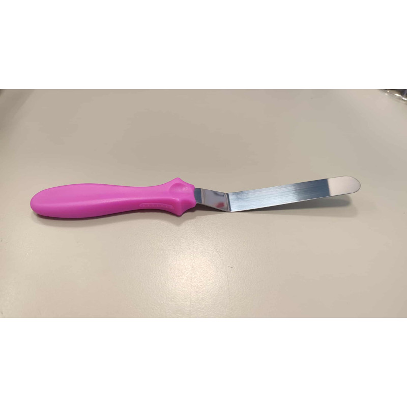 Cake palette knife 23.5cm pink