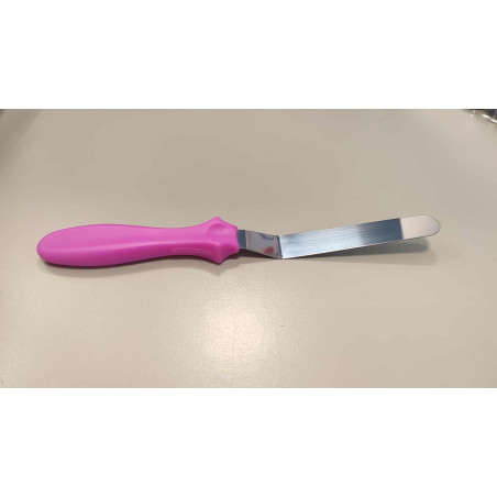 Cake palette knife 23.5cm pink