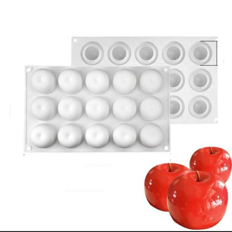 Apples silicone mold