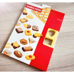 Linzer kiszúró rács szett - 24 darabhoz