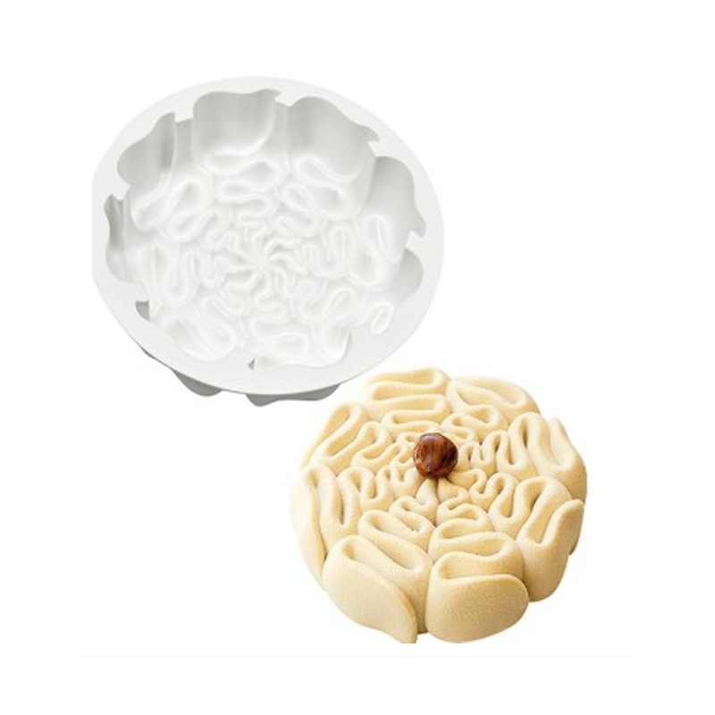 Fenyők kerek mousse szilikon