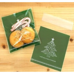 Karácsonyi celofán tasakok