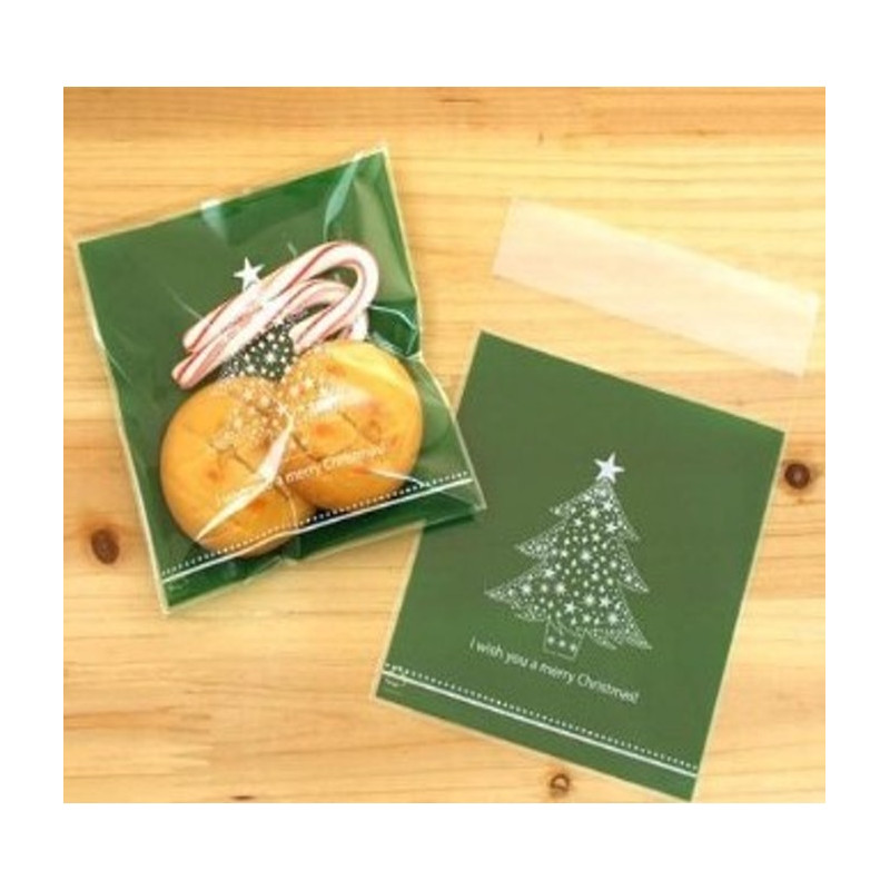 Karácsonyi celofán tasakok