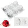 Rasberry mousse silicone mold