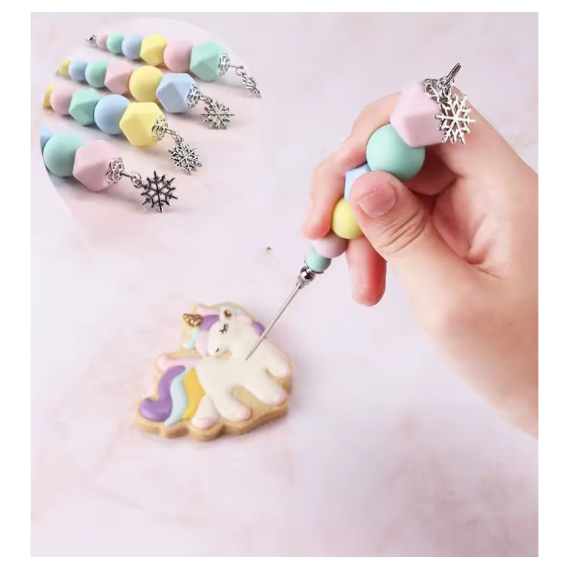 Terülőmáz simító, író, buborékmentesítő tű