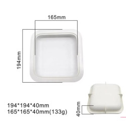 Szilikon mousse szögletes