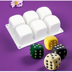 Szilikon mousse dobókocka
