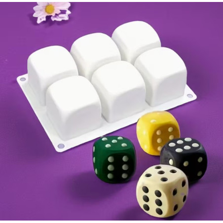 Szilikon mousse dobókocka