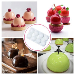 Szilikon mousse teljes gömb