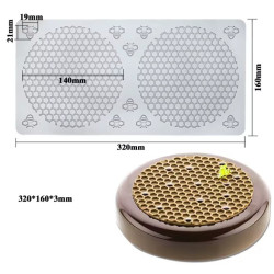 Szilikon dekor forma nagy...