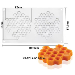 Honeycomb large silicone mould