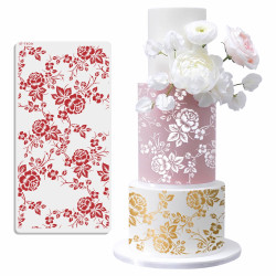 Rózsák 2. Extra Nagy Stencil