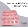 Bonbon chocolate silicone mold