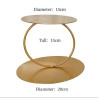 Round Metal Cake Tier Separator for Flawless Layering cake decorating