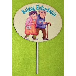 Boldog Évfordulót Fafelirat