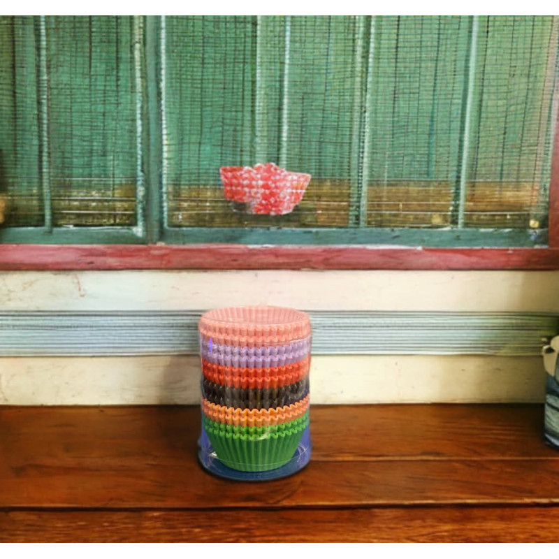 Muffin színes papír kapszli 300db-os