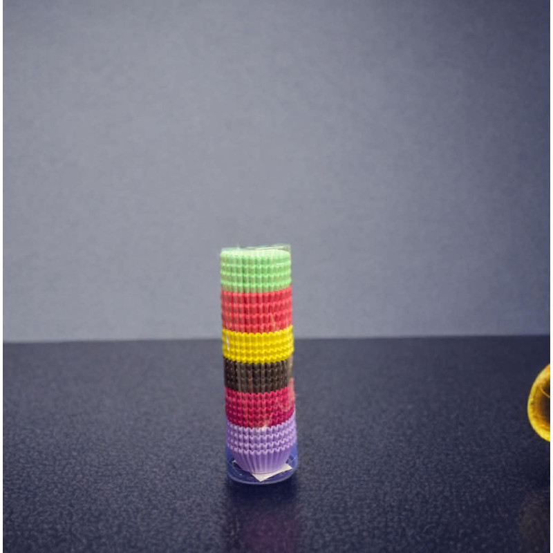 Colourful mini muffin cups 600 piece/pack