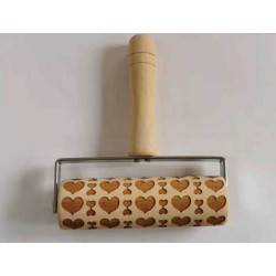 Rolling pin with handle -...