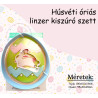 Húsvéti óriás fém linzer kiszúró 2db-os