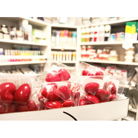 Piros szív csokoládé (6db) Petit Love