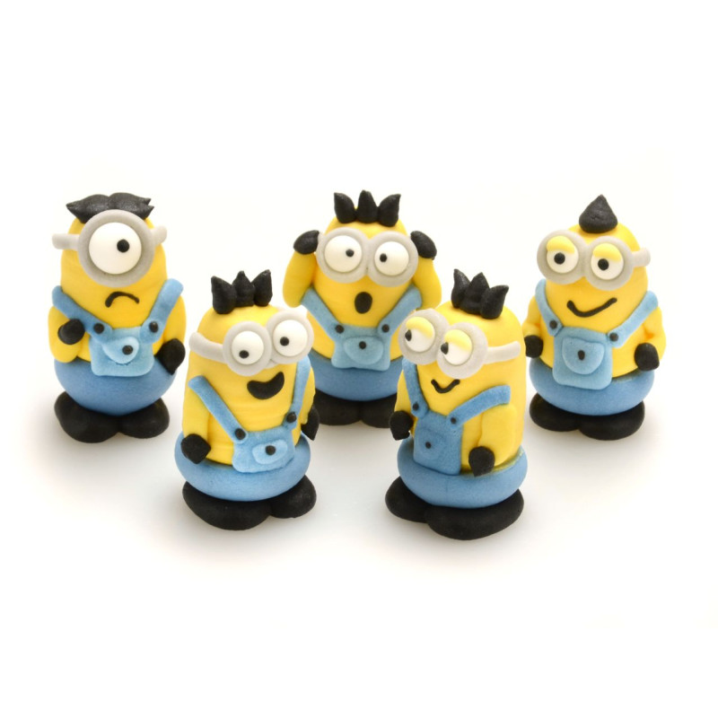 Minions sugar 5 pieces
