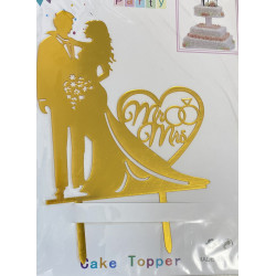 Arany akril esküvői...